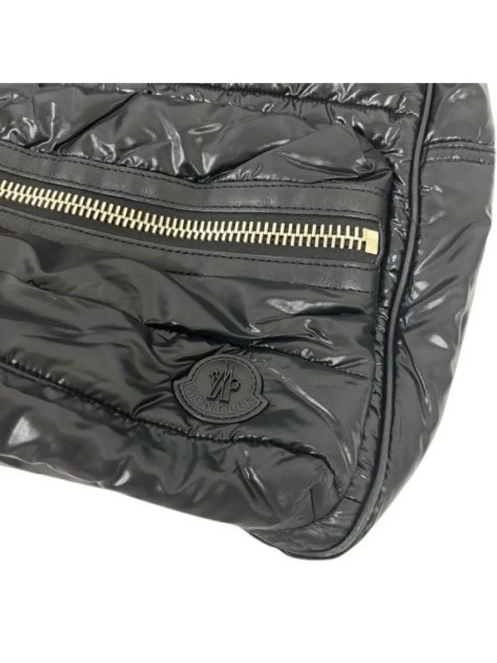 Moncler New George Backpack Nylon Logo Black